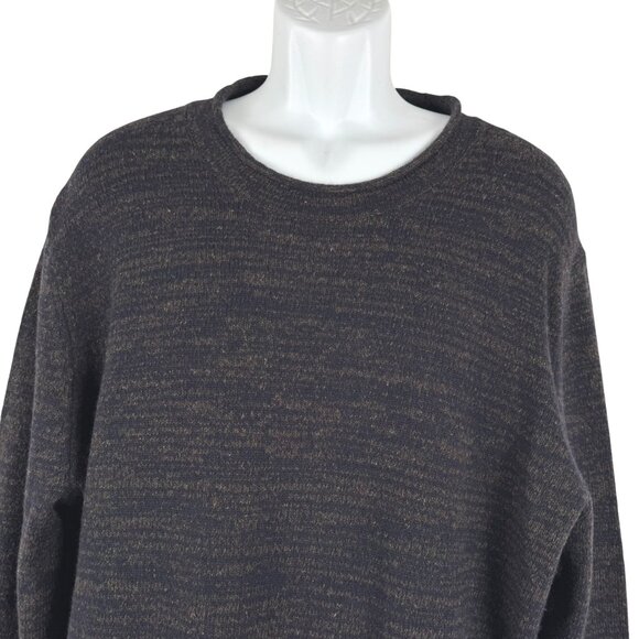 Banana Republic Roll Neck Sweater Mens 2XL Tall Wool Blend Casual FS-1475 - Picture 3 of 8